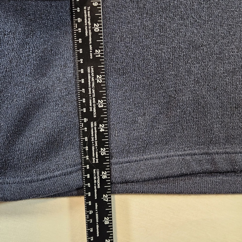 Iceburg Fleece Quarter Zip Men's Size Large Blue - Picture 6 of 7